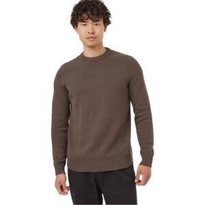 Brown Frank and Oak  Knitted Crew Neck Sweater (M)